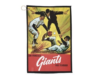 1965 San Francisco Giants Baseball Golf Towel | Vintage Team Towel