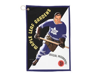 1938-1939 Toronto Hockey Golf Towel | Vintage Hockey
