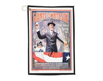 1917 Baseball World Series Giants vs White Sox Towel | Vintage Baseball History