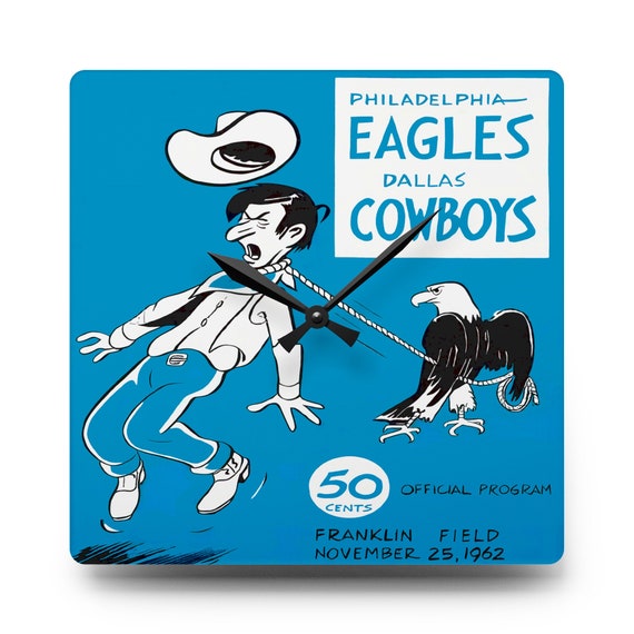 1962 Vintage Dallas Cowboys - Philadelphia Eagles Football Program