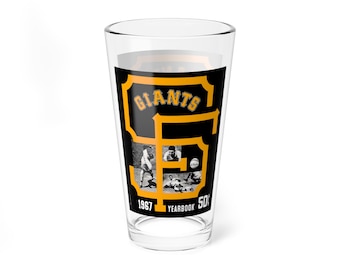 1967 San Francisco Baseball Mixing Glass