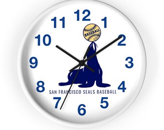 San Francisco Seals Baseball - Wall Clock