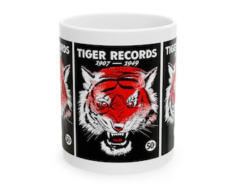 1949 Detroit Tigers Baseball Records Ceramic Mug, 11oz 15oz - Vintage Sports Fan Gift, Memorabilia Cup, Baseball Lover Coffee Mug, Father's