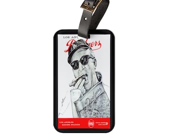 1962 Baseball Luggage Tag | Vintage Sports Travel ID