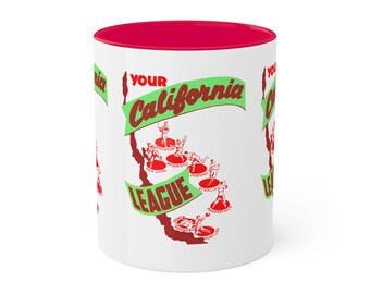 1949 California League - Baseball - Colorful Mug, 11oz