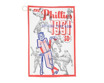 1951 Philadelphia Phillies Baseball Golf Towel