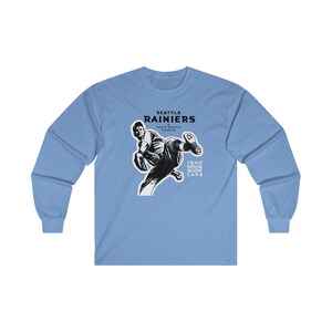 1950 Seattle Rainiers Baseball Scorebook - Ultra Cotton Langarm T-Shirt