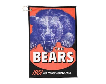 1951 Chicago Bears Football Towel | Golf Towel