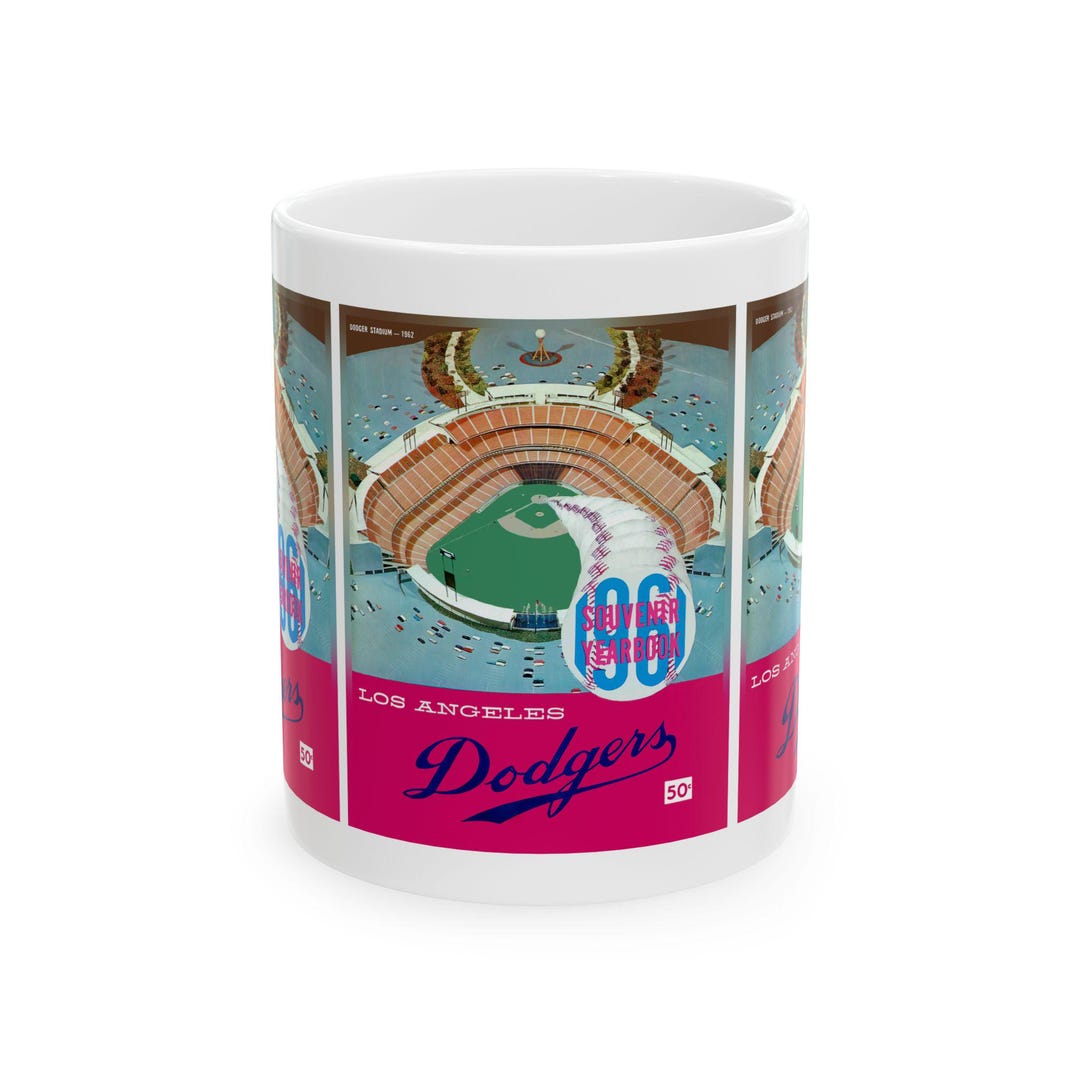 ヴィンテージ 1961 ドジャース ベースボール セラミック マグカップ