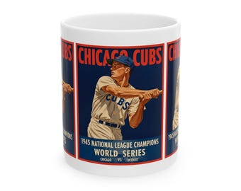 1945 Chicago Cubs National League Champions Mug, 11 oz and 15 oz