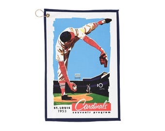 1953 St Louis Baseball Golf Towel | Retro Vintage Baseball