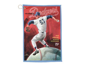 1968 Baseball Los Angeles Golf Towel | Vintage Sports