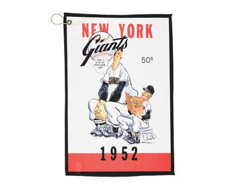 1952 New York Giants Baseball Golf Towel | Vintage Baseball