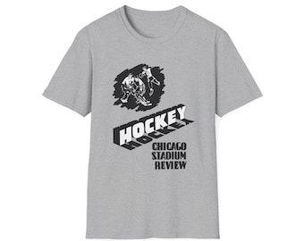Vintage 1949 Hockey Chicago Blackhawks Unisex T-Shirt, Retro Sports Tee, Gift for Hockey Fans, Hockey Memorabilia Shirt, Birthday Present