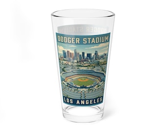 Los Angeles Dodgers Dodger Stadium Mixing Glass 16oz