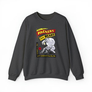 1955 Vintage Bears - Packers Football - Heavy Blend Crewneck Sweatshirt