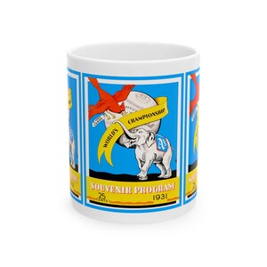 1931 Baseball World Series Cardinals Athletics Ceramic Mug, Vintage Sports Fan Gift, Baseball History Collectible Cup, 11oz or 15oz