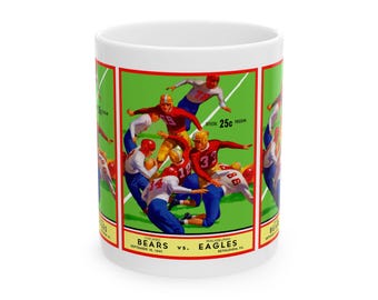 1945 Football Bears Eagles Mug | Vintage Football Design 11oz and 15oz