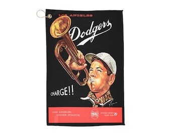 Golf Towels, 1962 Baseball Dodgers Design - Sports Towel, Golf Accessories, Gift for Baseball Fans, Vintage Sports Decor, Golfing Gear