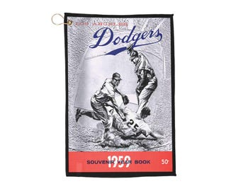 Vintage 1959 Baseball Dodgers Golf Towel - Retro Sports Athlete Gift, Golf Accessories, Sports Fan Decor, Golfing Gear, Sports