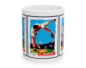 1953 St Louis Baseball Mug | Vintage Team Year Baseball Ceramic Mug 11oz and 15oz