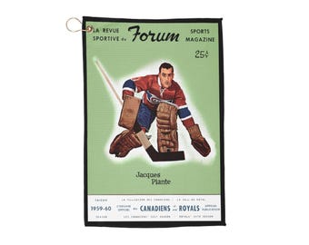1959-1960 Montreal Hockey Golf Towel | Vintage Hockey