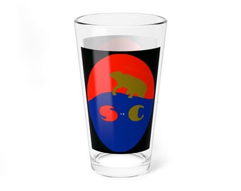 1920 Stanford vs Cal Football Mixing Glass, 16oz