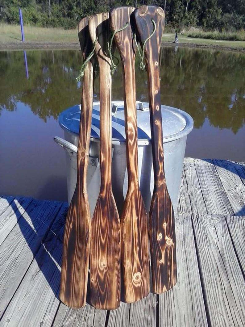 Handcrafted Seafood Crawfish Boiling Stirring Paddle Etsy