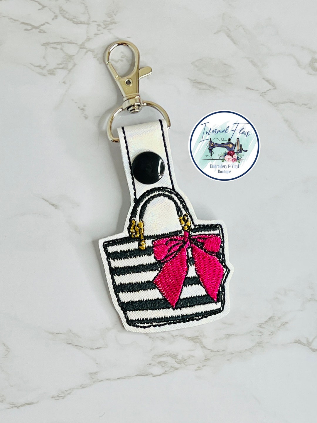 Handbag Key Fob Bag Tag Backpack Tag Keychain Etsy