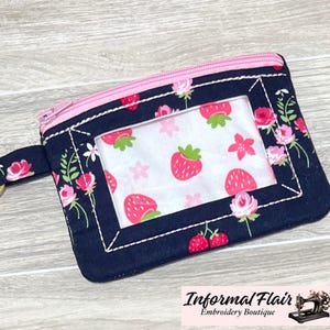 Lanyard ID Wallet Keychain