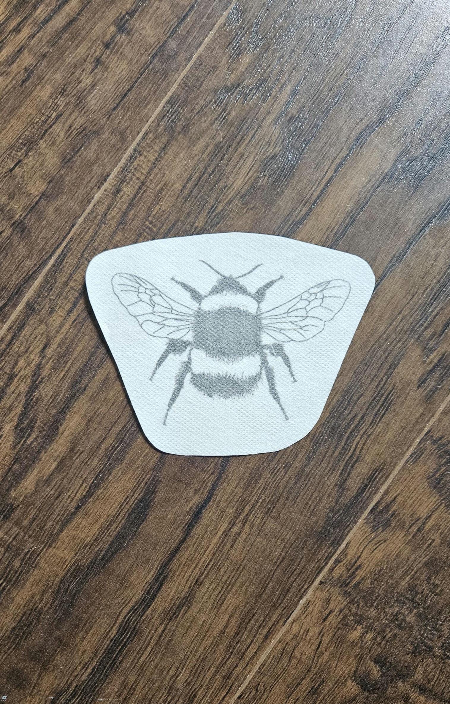 Stick and Stitch Bumblebee Insect DIY Embroidery Water Soluble Spring ...