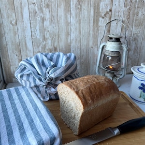 Linen  bread bag