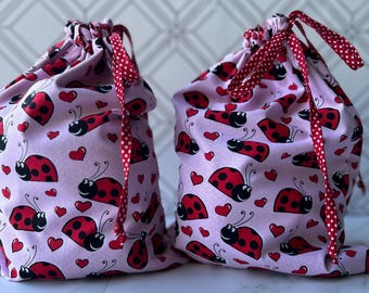 Ladybug Reusable Gift bags