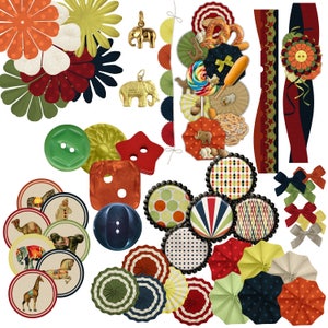 Vintage Circus Mini Digital Scrapbook Kit