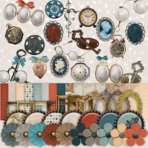Family History Genealogy scrapbook kit