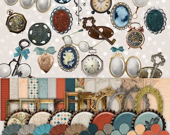 Family History Genealogy scrapbook kit