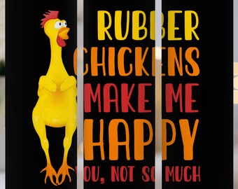 Rubber Chicken Tumbler Image