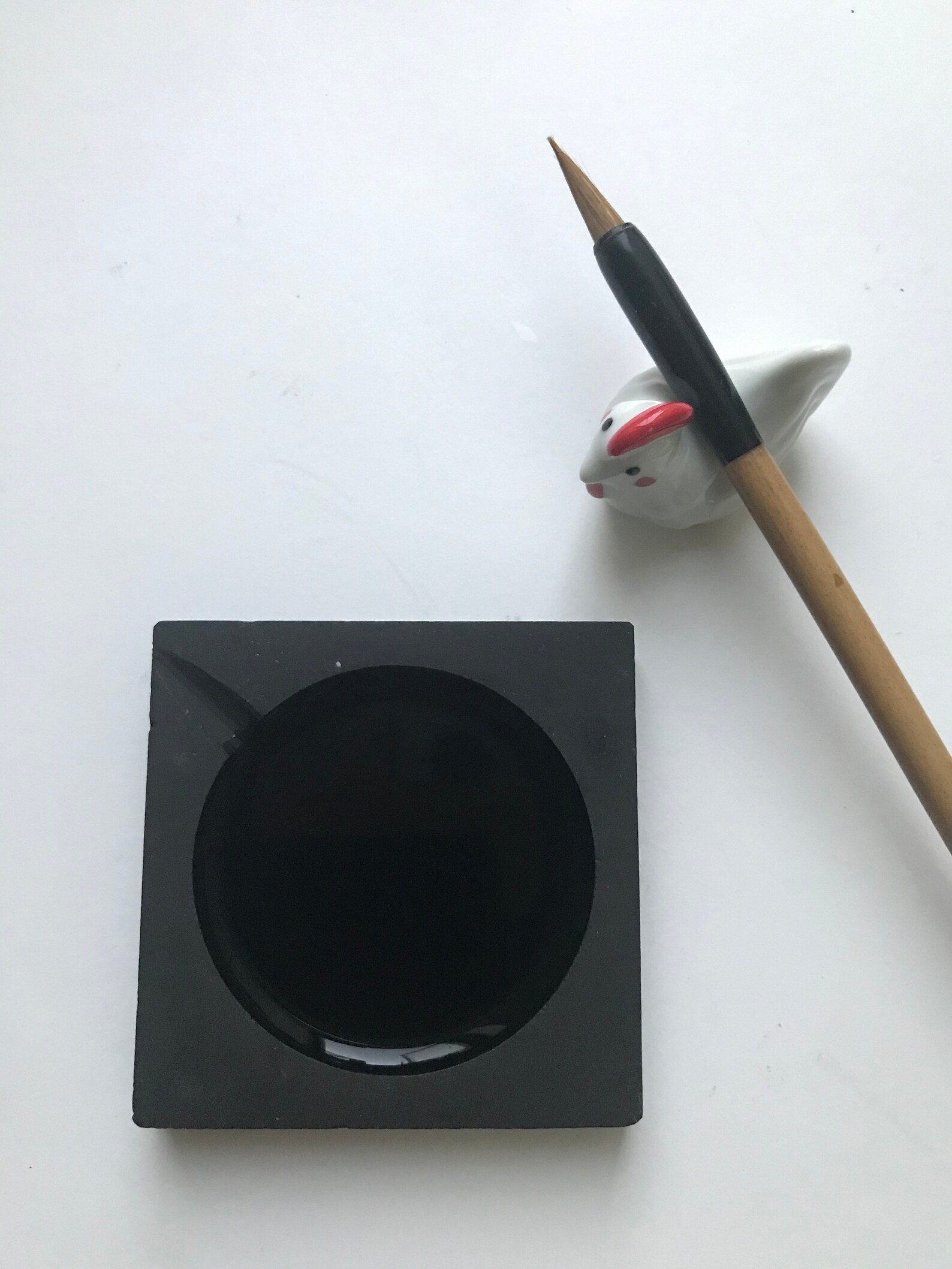 Mini ink stone/travel size ink stone Etsy