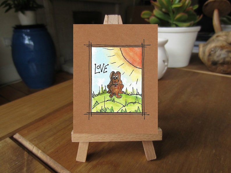 Dog Sympathy Card Death of Dog Dog Loss Card