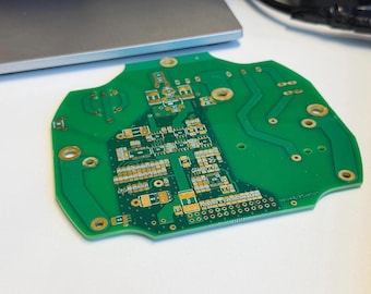 Recycled Real Circuit Board Coaster: Handmade Geeky Tech Computer Gift