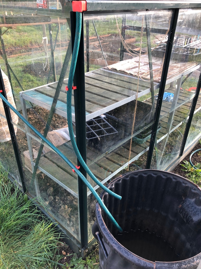 Greenhouse Guttering Hose Cap and End Cap set of Two and Etsy UK