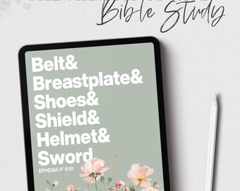 Armor of God Bible Study: 6-Week Scripture Guide for Women (PDF)