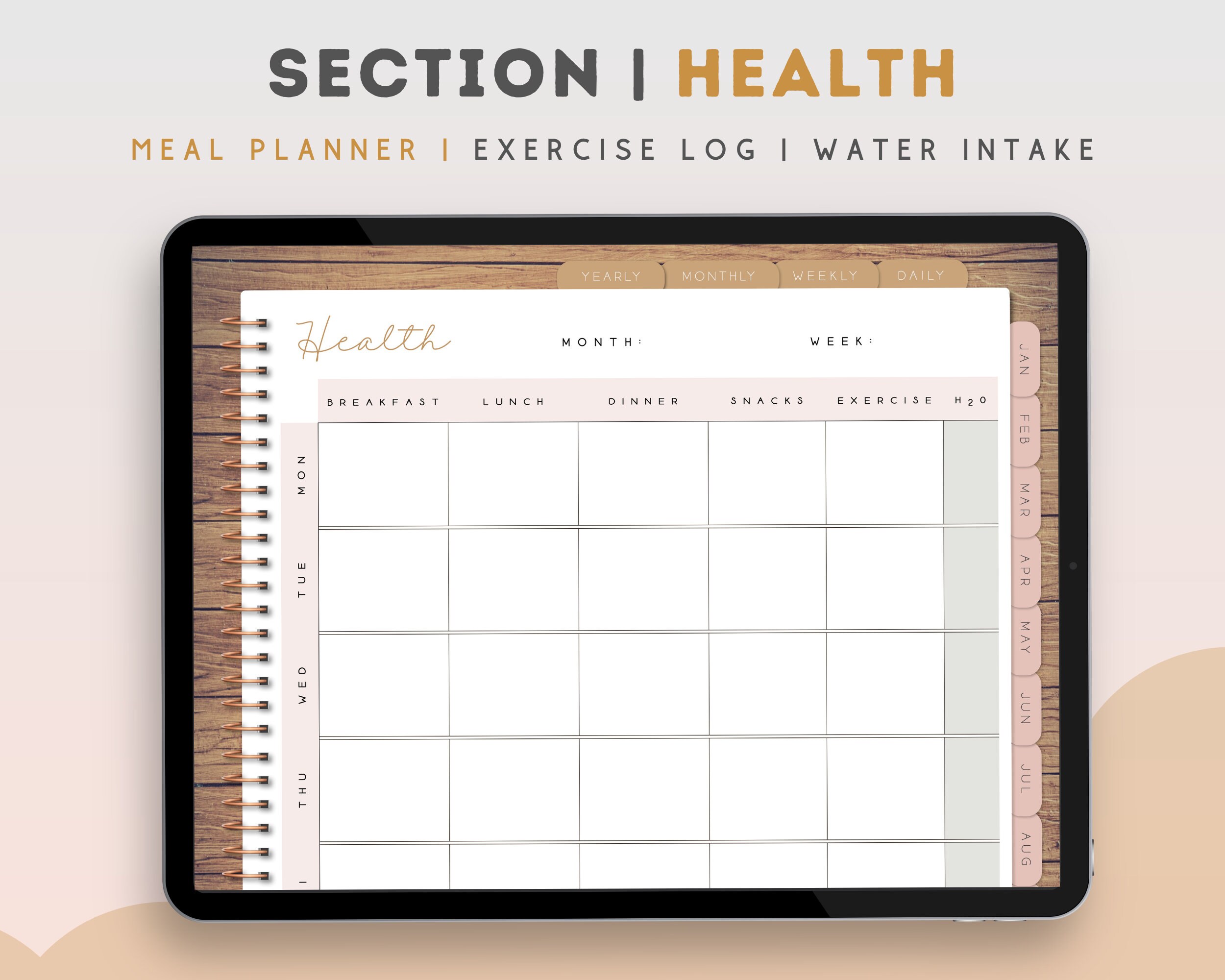 Boho Digital Life Planner for iPad Pro | Android | Goodnotes ...