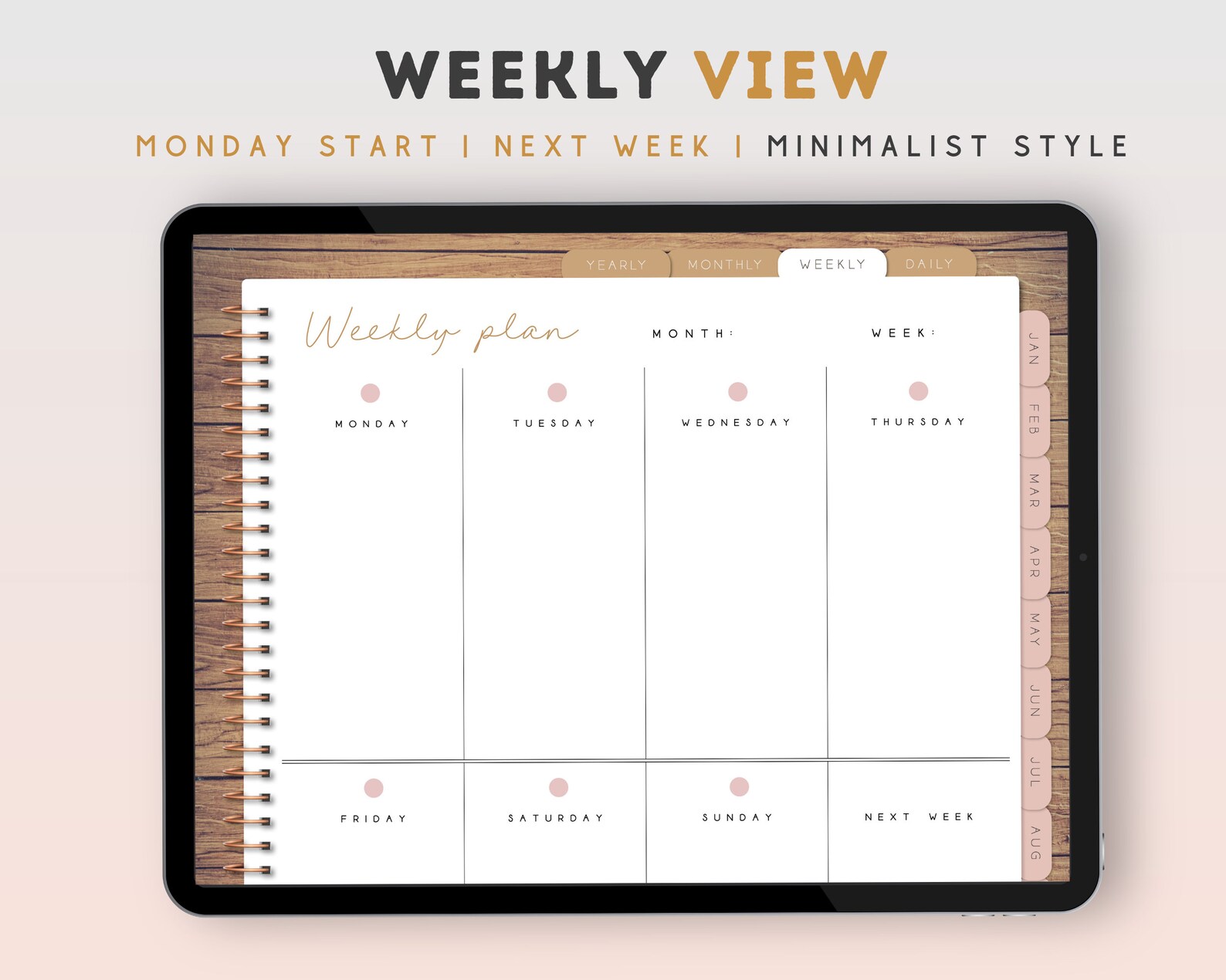 Boho Digital Life Planner for iPad Pro | Android | Goodnotes ...