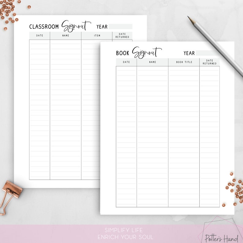Printable Teacher Planner 20202021 Academic Planner Etsy