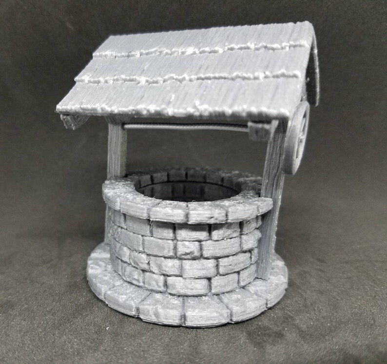 Wishing Well 3D Printed 28mm Scale | Etsy
