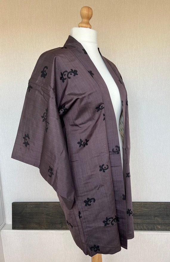 purple short haori jacket - Gem