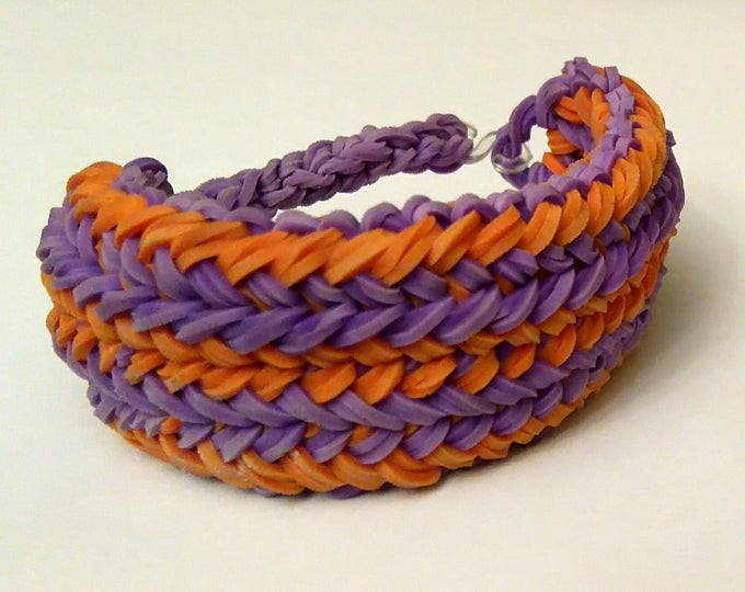 Snake Belly Bracelet Rainbow Loom Etsy