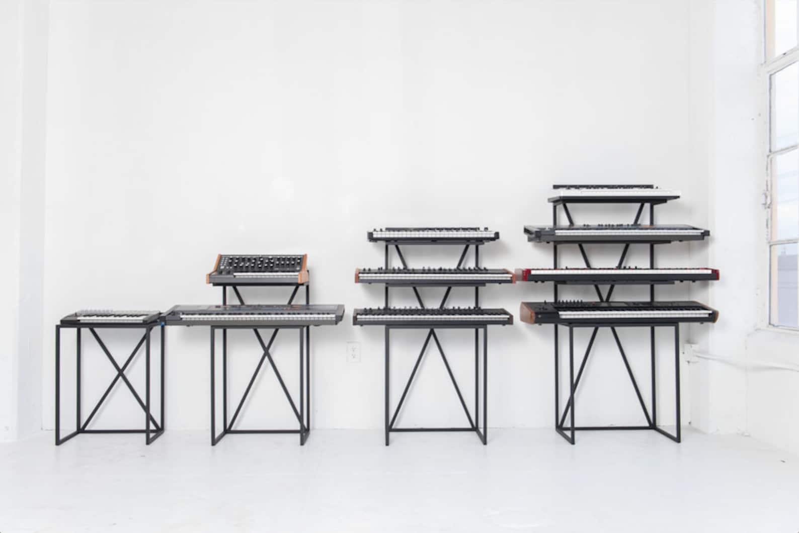 Handmade Four Tier Keyboard Stand/synth Wall Etsy