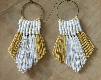 Macramé earrings